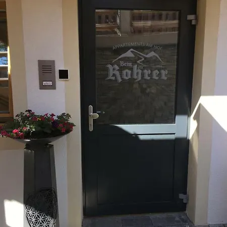 Beim Rohrer Апартаменты